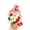 Color, variant on Crochet Rose Bouquet Keychains Purse Bag Charms Pendant for Handbags Decors