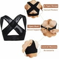 thumbnail image 4 of Chest Brace Up for Women Posture Corrector Humpback Posture Corrective Shapewear Tops Breast Support Bra Top, 4 of 5