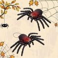 thumbnail image 3 of Hxoliqit Halloween Prank Toy Bar Atmosphere Layout Super Large Simulation Rubber Spider Funny Ornament Home Decoration Best Gift(Multi-color) for Holiday Decor, 3 of 6