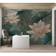 thumbnail image 5 of Floral Wallpaper Wall Mural - Soft Summer Garden, 5 of 5