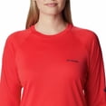 thumbnail image 5 of Women's Columbia Fork Stream UPF 50 Long-Sleeve Active Shirt Color: Cosmos Fig Colorblock Size: X LARGE, 5 of 5