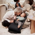 thumbnail image 3 of BabyBjorn Transat Balance en Tissu Tissé Doux - Noir/gris Foncé sur Cadre Noir, 3 of 4