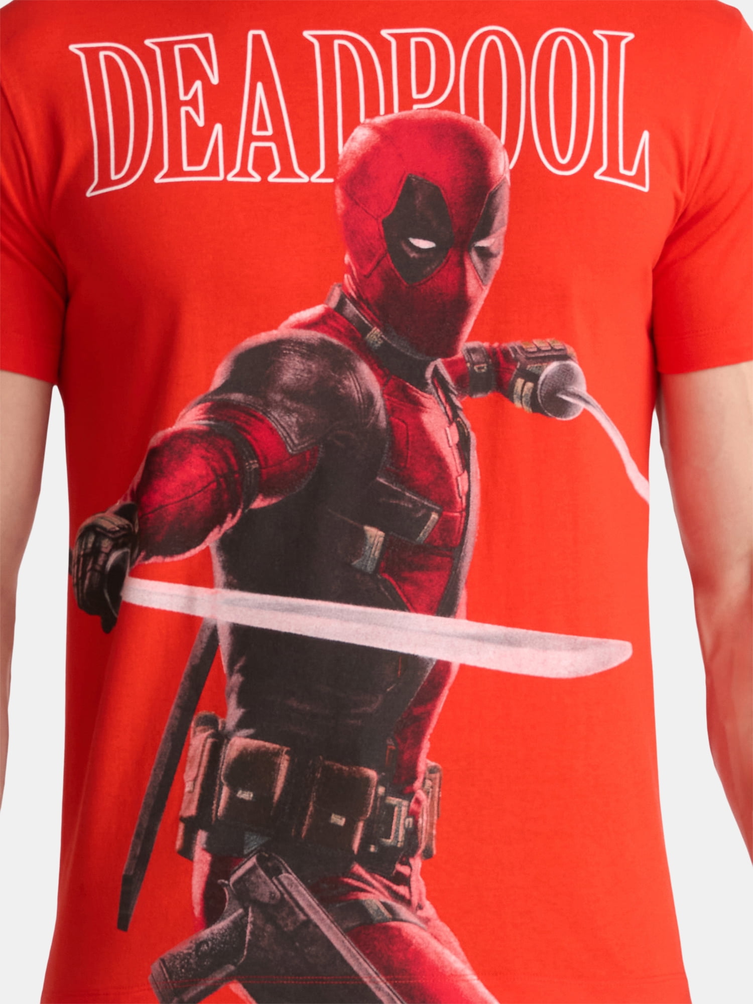 Deadpool Men's and Big Men's Big Pool Graphic Tee, Sizes S-3XL