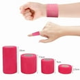 thumbnail image 3 of 1rouleau 2.5/5/7.5/10cm*4.8m Bandage Auto-Adhésif Élastique Non Tissé Bandage Cohésif pour Fixation Sportive Doigt Poignet Jambe, 3 of 5