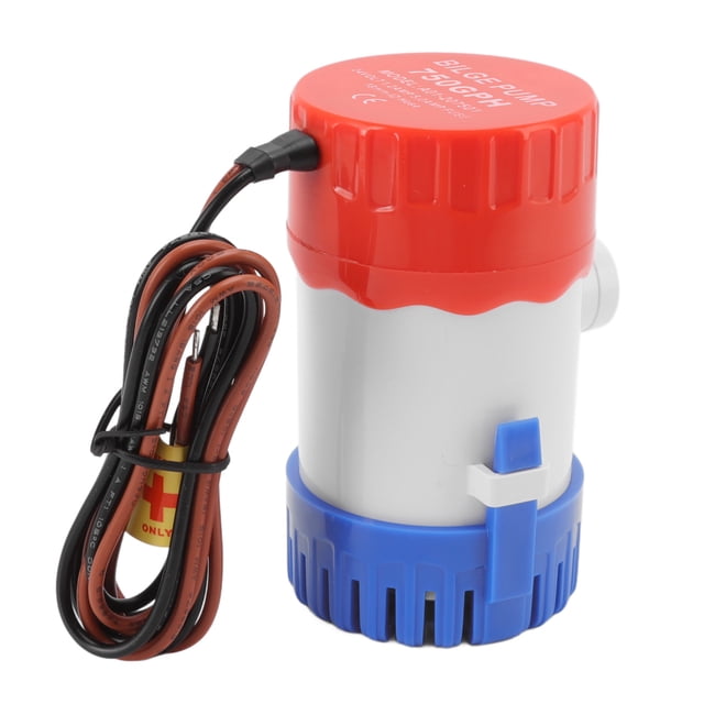 Nonautomatic Bilge Pump with Water Cooled Motor Submersible Marine Water Pump for Pool Spa Boat