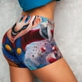 thumbnail image 4 of Lsque Mario Pattern High Waisted Biker Shorts for Women-Tummy Control Fitness Athletic Workout Running Yoga Gym Shorts,Moisture-Wicking-XX-Large, 4 of 9