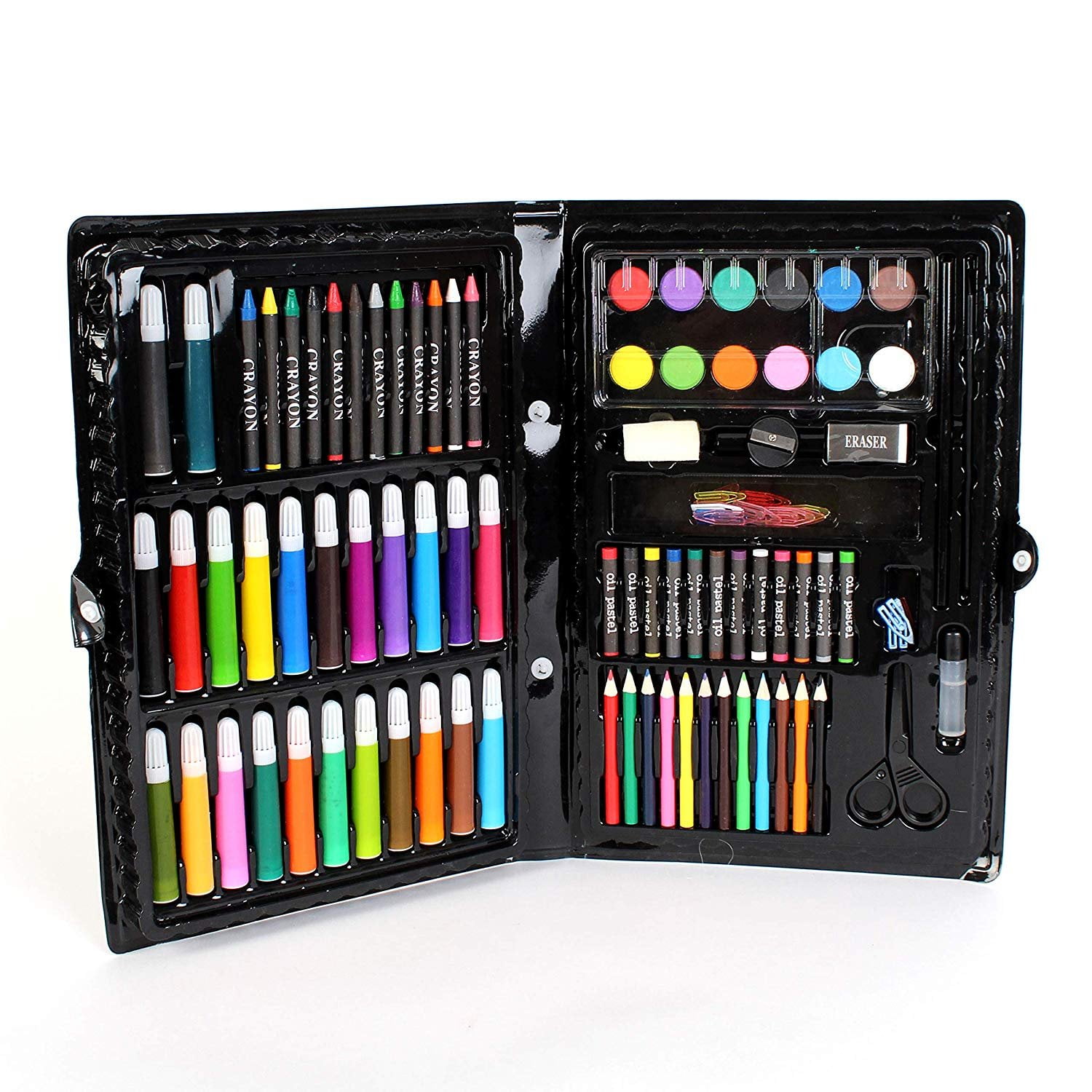 Kicko Deluxe Art Set 101 Pieces Assorted Art Kit Supplies For Artists