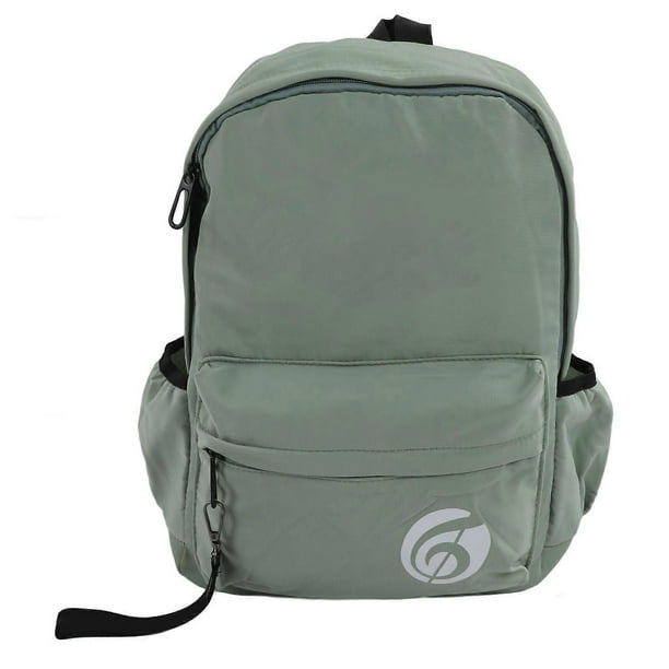 Backpack Waterproof Casual Large Capacity Oxford Cloth 5.5cm Wide Straps Music School Backpack for Daily Life Green