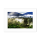 thumbnail image 1 of Niebla ciencias forestales paisajes naturaleza Marco de Fotos de escritorio imagen Blanco Pintura arte 5x7 pulgadas, 1 of 4