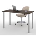 thumbnail image 1 of Bestar Table  avec pattes de métal carrées, 1 of 2