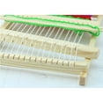thumbnail image 2 of Mini Wooden Weaving Machine, DIY Traditional Wooden Weaving Machine Handmade Knitting Loom Kids Educational Toy, 2 of 5