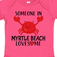 thumbnail image 4 of Inktastic Someone in Myrtle Beach Loves Me Boys or Girls Baby Bodysuit, 4 of 5
