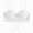 White, variant on Womens Halter Bikini Tops V Neck Swim Bathing Suit Sexy Backless Swimsuit Padded(White,L)