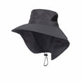 thumbnail image 1 of Sombreros para hombre y mujer, estilo único, color sólido, sombrero de pescador, sombrero de playa, sombrero de poliéster para mujer., 1 of 2