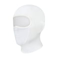 thumbnail image 1 of Pasamontañas, máscara facial, capucha, gorro, cortavientos, transpirable, protección solar, cubierta facial para correr, montañismo, snowboard y Blanco, 1 of 8
