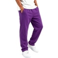 thumbnail image 2 of Rvasteizo Boys Fall Winter Sweatpants School Uniform Strentch Straight Leg Elastic Waist Outdoor Casual Trousers 11 Years, 2 of 5