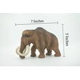 thumbnail image 2 of Wooly Mammoth, Mastodons, Elephants, Museum Quality, Hand Painted, Rubber, Realistic, Figure, Model, Replica, Toy, Kids, Educational, Gift, 7" CH551 BB160, 2 of 8