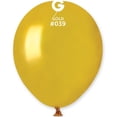 thumbnail image 2 of Gemar - 5 Metallic Gold Latex Balloons #039 (100pcs), 2 of 5