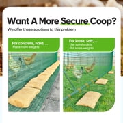 Quictent Large Metal Chicken Coop Run for 30 + دواجن مع قماش الأجهزة المجلفن وغطاء سقف مقاوم للماء ، في الهواء الطلق قفص ذروة بيت الدجاجة لمزرعة الفناء ، 18x9x6.6FT