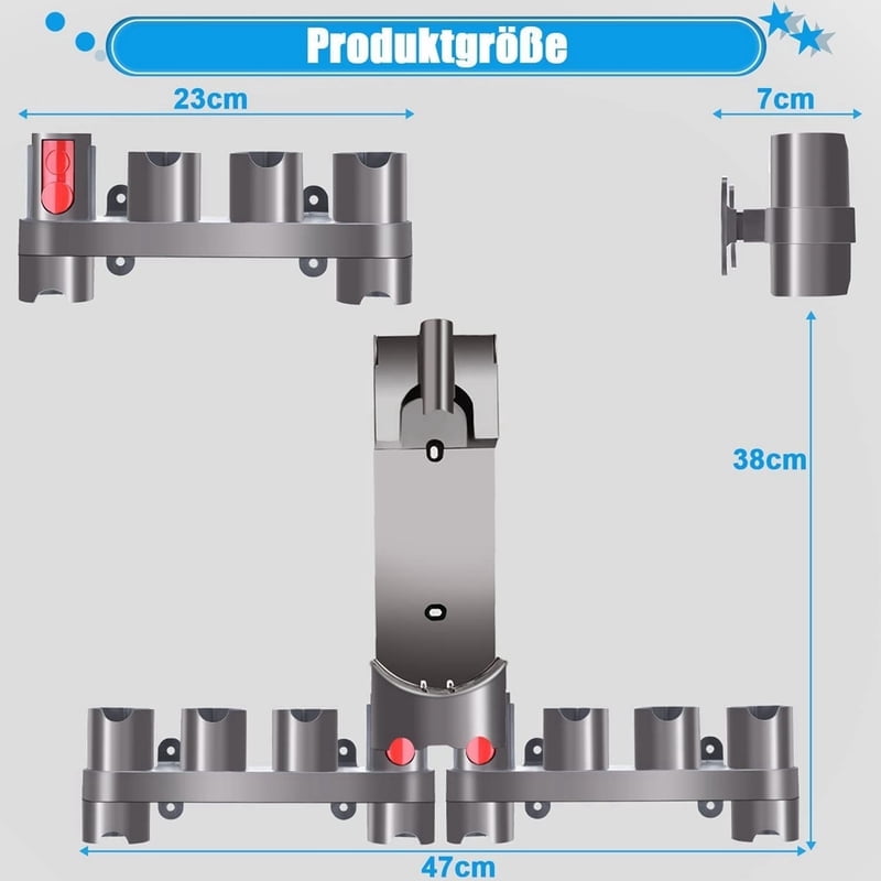 Storage rack Accessories Bracket for Dy*son V15 V11 V10 V8 V7 Vacuum Cleaner Holder Accessories Wall Mount