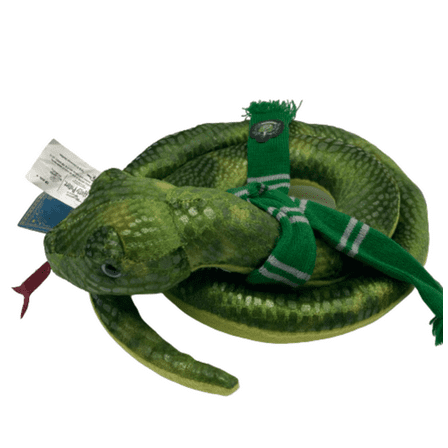 Universal Studios Harry Potter Slytherin Snake Mascot Plush New with Tag