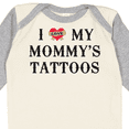 thumbnail image 4 of Inktastic I Love My Mommy's Tattoos Boys or Girls Long Sleeve Baby Bodysuit, 4 of 5
