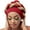 Red, variant on TRUBKH Hair Bonnet Hair Towels Head Scarfs Headbands for Women Turban Headbands Hair Bandana Womens Head Scarf Black One Size
