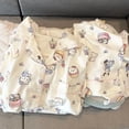 thumbnail image 2 of Hello Kitty Round Neck Pajamas Kawaii Sweet Cute Cartoon Home Clothes Set Gift, 2 of 18