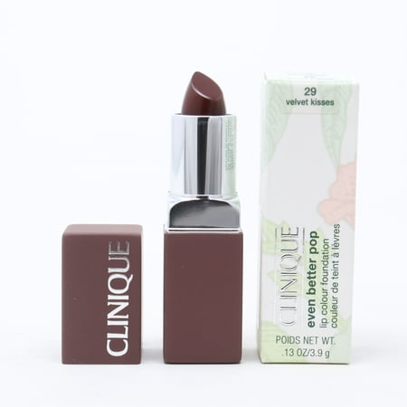 Clinique Even Better Pop Lip Colour Foundation 0.13oz 29 Velvet Kisses New