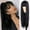 Black, variant on Qi Liu Hai wig, long straight wig, soft wig headband