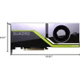thumbnail image 2 of RTX 8000 48GB GDDR6 384 BIT PCIe 3.0 x16 Graphics Card, 2 of 6