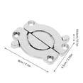 thumbnail image 2 of LOLIPPYY 1 Set of Hardware Accessories Table Buckle Stainless Steel for Stable Assembly on Dining Table, 2 of 7
