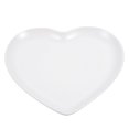 thumbnail image 1 of Dessert Tray Ceramic Heart Shape for Food Serving 1Pcs Ceramic Tray, 1 of 5