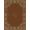 Brown, Pattern 4, variant on ODIKA 8'x10' Washable Area Rug Durable, Non-Slip Throw Retro Large Faded Ornamental Details Couch Checkered Door for Living Room, Under Sectional, Family