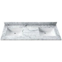 Avanity Sut73-Rs 73" Marble Vanity Top - White