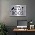 thumbnail image 5 of Luxe Metal Art 'Here for the Boos' by Lettered & Lined, Metal Wall Art, 36"x24", 5 of 9