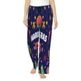 thumbnail image 2 of Kdxio Women's Comfy Stretch Happy Mardi GrasPrint Drawstring Pajama Pants-XX-Large, 2 of 9