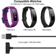 thumbnail image 2 of MYKOMI 2-Pack Charger for Fitbit Ace 2, Fitbit Inspire HR and Fitbit Inspire - Replacement USB Charging Cable Cord for Fitbit Inpsire, Inspire HR and Ace 2 [1m/3.3ft], 2 of 6