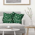 thumbnail image 6 of St Patricks Day Pillow Covers 20x20 Inch Set of 2 for Lucky Green Clover Decor Throw Pillows Spring Nature Plant Shamrock Outdoor Decorative Cushion Cases for Couch Bed Decorations, 6 of 6
