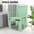 thumbnail image 4 of Soonbuy 3-Piece Outdoor Bistro Set, Modern Patio Furniture Set with Chairs and Table for Lawn,Garden,Balcony, 4 of 7