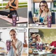 thumbnail image 7 of Modern 40oz Tumbler– Stainless Steel Insulated Tumbler with Handle and Straw, Large Capacity Travel Cup for Hot & Cold Drinks, 7 of 7