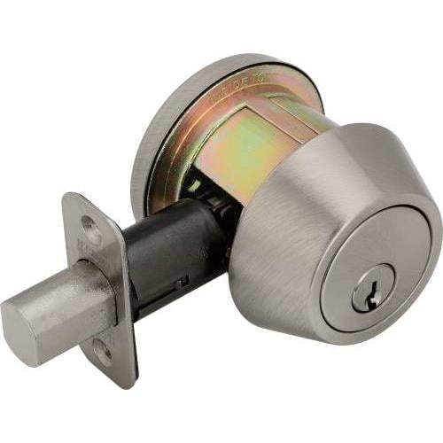 Legend 809163 Grade 2 Heavy Duty Residential, Single Cylinder Deadbolt, US15 Satin Nickel Finish