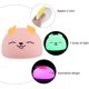 thumbnail image 4 of Tavan Gece Lambas arj Edilebilir ocuk Yatak Odas I Hayvansal USB Silikon Gece Lambas Beyaz Mavi Kulaklar, 4 of 4