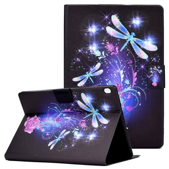 Allytech Case for Lenovo Tab M10 HD TB-X505F TB-X505L/ Tab M10 10.1"(TB-X605F), Kickstand PU Leather Shockproof Flip Wallet Auto Sleep Wake Case for Lenovo Tab TB-X505F/X505L/X605F, Butterfly & Floral