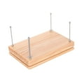 thumbnail image 3 of Sharprepublic Wooden Flat Paper Press Machine for Labels Cardboard Scrapbooking Three Layer, 3 of 8