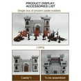 thumbnail image 4 of TZYUDK Multicolor Military Assembled Castle Soldier Children's Diy War Toy Model Set 1, 4 of 6