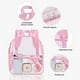 thumbnail image 5 of Mochila transparente aprobada por USPECLARE Stadium, impermeable, rosa, 5 of 9