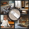 thumbnail image 2 of Electric Fireplace EUHOMY 50 Inch Wall Recessed/Mounted, 2 of 4