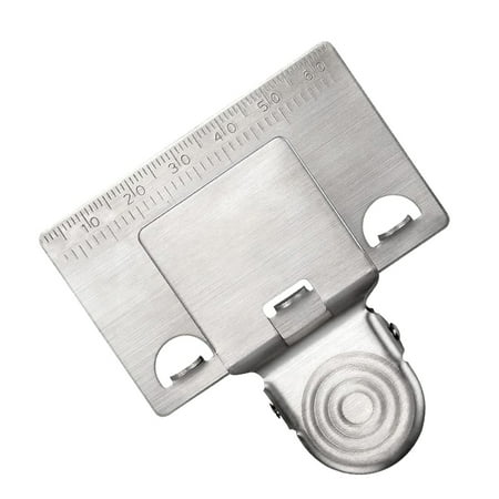 

Portable Measuring Tape Clip Precision Tape Measure Aid Measuring Tool Steel