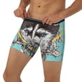 thumbnail image 3 of Cauagu Husky With Dreamcatcher Print Men's Boxer Briefs, Funny & Cute Underwear Elastic Waistband Briefs Ideal Gift for Men,1-Pack, 3 of 7